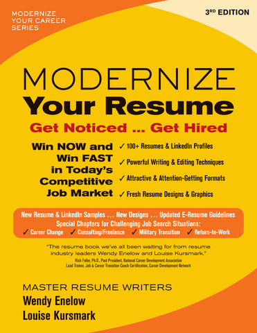 Modernize Your Resume—3rd Edition